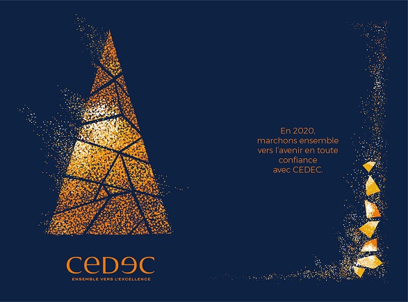 CEDEC vous souhaite un Joyeux Noël et une bonne année 2020 !